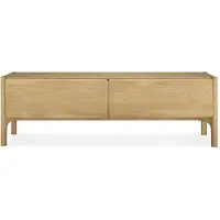 Ethnicraft Pi Mediakast 164 Cm - Dressoirs en buffetkasten Eiken Oak - 51344