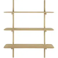 Ethnicraft Pi Schap 3 Schappen - Wandplanken Eiken Oak - 51337