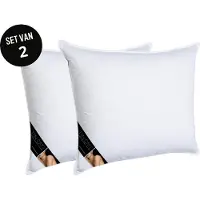 Ten Cate Hoofdkussen - Hoofdkussen Nekklachten - Synthetisch - Verstelbaar - Hoofdkussens - Geschikt voor rug-, zij- en buikslapers - Ergonomisch Kussen - 60x70 cm