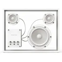 Transparent Luidspreker White
