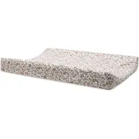 Jollein - Aankleedkussenhoes Jersey 50x70cm - Zachte Hoes Baby Aankleedkussen - Retro Flowers