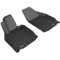 3D MAXpider 2005-2012 Porsche 911 997 Kagu 1st Row Floormat - Black