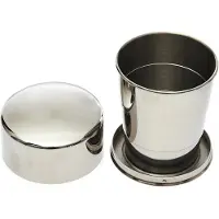 Fosco RVS beker - Opvouwbaar - 50 ml
