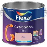 Flexa - Creations Lak Zijdeglans - Pink - Mengverf - 2,5 L