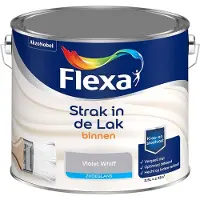Flexa - Strak In De Lak Binnenlak Zijdeglans - Violet Whiff - Mengverf - 2,5 L