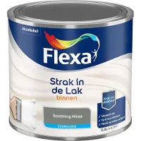 Flexa - Strak In De Lak Binnenlak Zijdeglans - Soothing Moss - Mengverf - 500 Ml