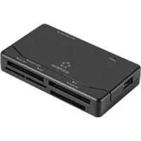 Renkforce RF-PCR-150 Externe Geheugenkaartlezer USB 2.0 Zwart (USB 2.0), Geheugenkaartlezer, Zwart