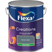 Flexa - Creations Muurverf Extra Mat - Faded Indigo - Mengverf - 5 L