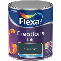 Flexa - Creations Lak Zijdeglans - Magic Midnight - Mengverf - 750 Ml