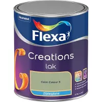 Flexa - Creations Lak Zijdeglans - Calm Colour 3 - Mengverf - 750 Ml