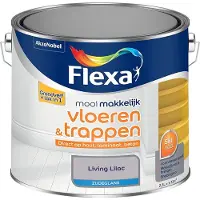 Flexa - Mooi Makkelijk Vloeren & Trappen Zijdeglans - Living Lilac - Mengverf - 2,5 L