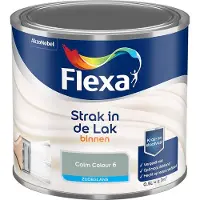 Flexa - Strak In De Lak Binnenlak Zijdeglans - Calm Colour 6 - Mengverf - 500 Ml