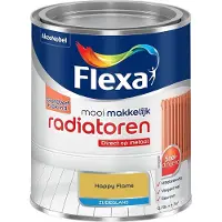 Flexa - Mooi Makkelijk Radiatoren Zijdeglans - Happy Flame - Mengverf - 750 Ml