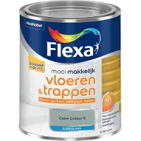 Flexa - Mooi Makkelijk Vloeren & Trappen Zijdeglans - Calm Colour 6 - Mengverf - 750 Ml