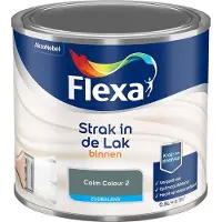 Flexa - Strak In De Lak Binnenlak Zijdeglans - Calm Colour 2 - Mengverf - 500 Ml