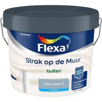 Flexa - Strak Op De Muur Buiten Zijdemat - Calm Colour 7 - Mengverf - 2,5 L