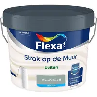Flexa - Strak Op De Muur Buiten Zijdemat - Calm Colour 6 - Mengverf - 2,5 L