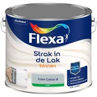 Flexa - Strak In De Lak Binnenlak Mat - Calm Colour 8 - Mengverf - 2,5 L