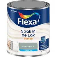Flexa - Strak In De Lak Binnenlak Zijdeglans - Calm Colour 6 - Mengverf - 1 L