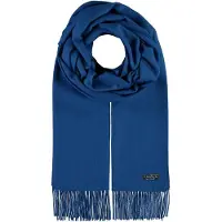Fraas Sjaal Pure Polyacrylic Scarf Royal Blue Blauw