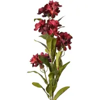 Clayre & Eef Kunstbloem 70 cm Rood Kunststof