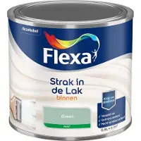 Flexa - Strak In De Lak Binnenlak Mat - Green - Mengverf - 500 Ml