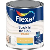 Flexa - Strak In De Lak Binnenlak Zijdeglans - Sunny Yellow - Mengverf - 1 L