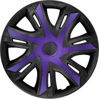 NRM - N-Power Wieldoppen 14" - Set van 4 stuks - Paars/zwart