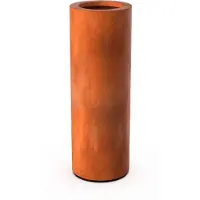 Geroba Ronda ronde plantenbak cortenstaal L35 x H60 cm