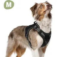 De Blaffende Kat Hondentuigje Y - Hondenharnas - Halsband hond - Maat M