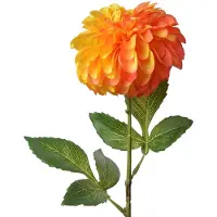 Clayre & Eef Kunstbloem 63 cm Oranje Kunststof