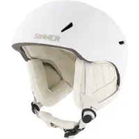 Sinner Skihelm Crest Matte White-S