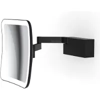 DECOR WALTHER Make-up spiegel VISION S Wall Mounted Black matt
