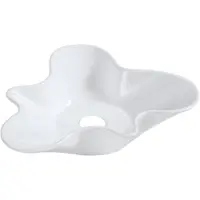 Best design Waskom fior organisch 51x49x13 cm glans wit