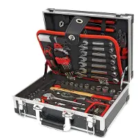 Industrial Quality Supplies Gereedschapsassortiment | 105-delig | in aluminium framekoffer | 1 stuk - 4000802096 - 4000802096