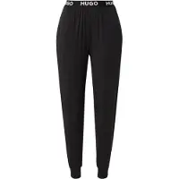 HUGO Pyjamabroek zwart / wit