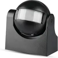 V-TAC VT-8003-B Bewegingssensor - Infraroodsensor - Zwart - IP44 - Modelnr: - VT-8003-B