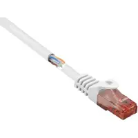 Renkforce RF-5044026 RJ45 Netzwerkkabel Patchkabel CAT 6 U/UTP 10.00 m Weiß mit
