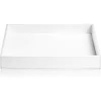 DECOR WALTHER Zeepschaal Brownie TAB Rechthoek Wit