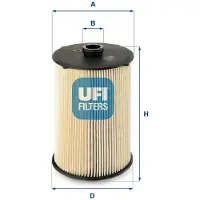 Ufi Brandstoffilter 26.043.00