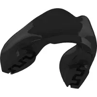 SafeJawz Ortho Mouthguard Ijshockey Bitje (diverse Kleuren) Zwart