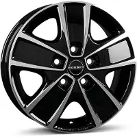 BORBET velgen, model CWG, 6.0x16 inch, ET68, 5x130 SWP, geschikt voor Bürstner campers. Aluminium velgen