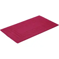 Vossen Bidetmat Feeling cranberry 60x60