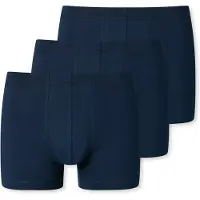 Schiesser Boxershort Men 173988 95/5 Essentials Dark Blue (3-Pack)-XL