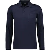 Ragman Shirt 'Basic' donkerblauw