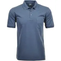 Ragman Shirt 'Basic' blauw gemêleerd