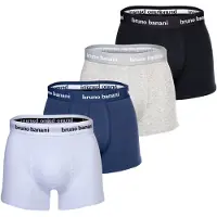 Bruno Banani Boxershorts navy / lichtgrijs / zwart / wit