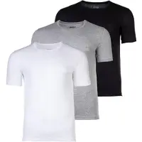 BOSS Shirt grijs gemêleerd / zwart / wit