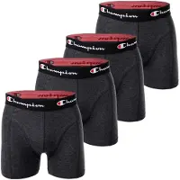 Champion Boxershorts blauw / grijs gemêleerd / rood / wit