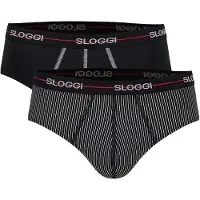 Sloggi Slip rood / zwart / wit